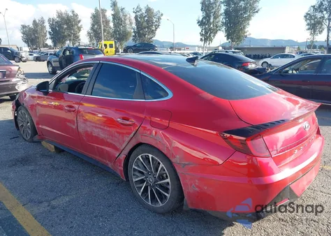 2021 Hyundai Sonata Limited z USA, uszkodzony, nr VIN 5NPEH4J24MH083267